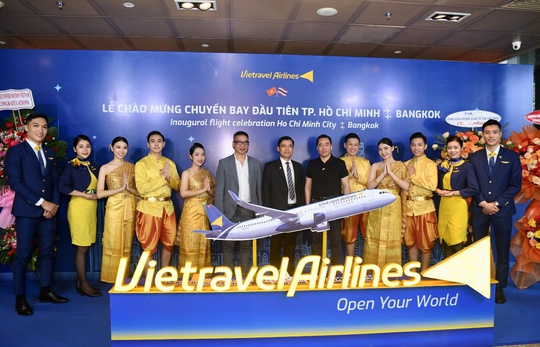 Vietravel Airlines khai trương đường bay quốc tế Thành phố Hồ Chí Minh – Bangkok - Ảnh 2.
