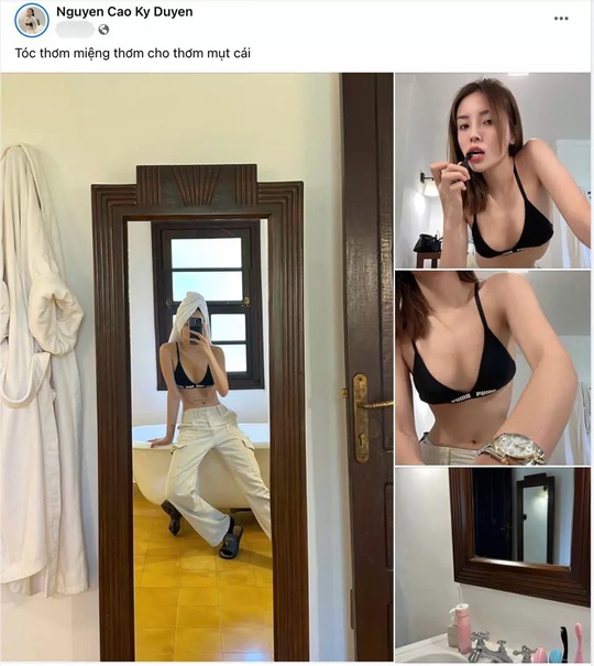 Bị chỉ trích ăn mặc phản cảm, hoa hậu Kỳ Duyên: không thích thì lướt! - Ảnh 1.