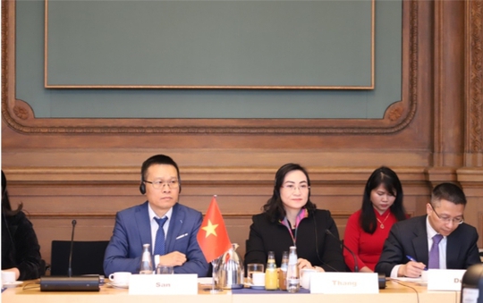 Thứ trưởng Phan Thị Thắng đồng chủ trì phiên họp Ủy ban hỗn hợp về hợp tác kinh tế Việt Nam - Đức - Ảnh 1.