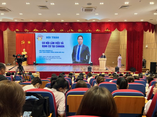 Trường ĐH Cửu Long giới thiệu cơ hội việc làm và định cư tại Canada - Ảnh 2.
