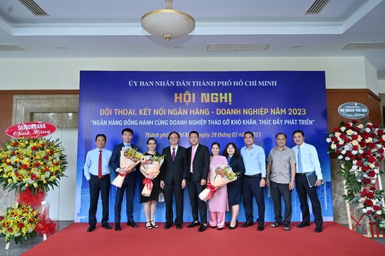 SAIGONBANK tham gia Hội nghị kết nối Ngân hàng – Doanh nghiệp năm 2023 - Ảnh 2.