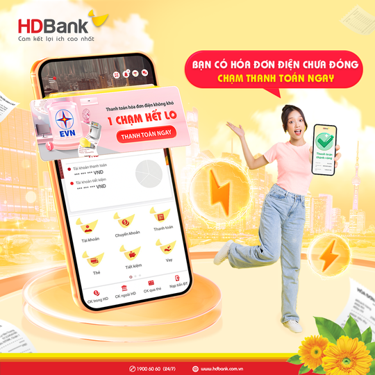 Tính năng 1 chạm gây bất ngờ cho khách hàng, HDBank tiếp tục dẫn dắt số hóa - Ảnh 1.
