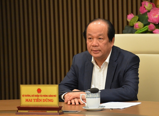 Ông Mai Tiến Dũng bị Thủ tướng Chính phủ kỷ luật cảnh cáo - Ảnh 1.