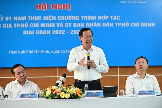 UBND TP HCM và ĐHQG TP HCM: Đẩy mạnh thực hiện 8 nội dung hợp tác - Ảnh 2.