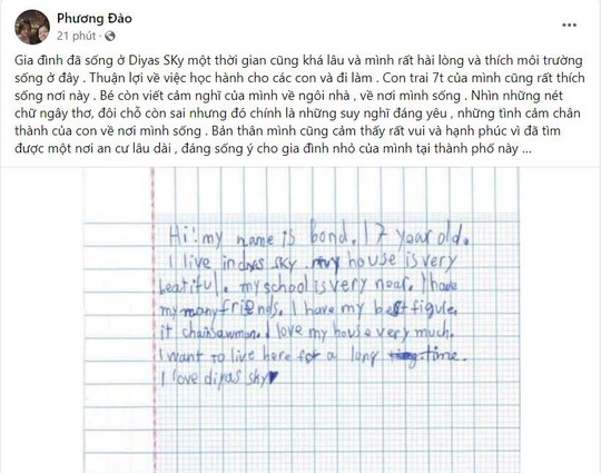 Bài văn của bé trai 7 tuổi và sự xúc động của người mẹ khi chạm đến giấc mơ có nhà - Ảnh 1.
