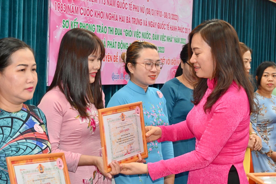 Sôi nổi các hoạt động mừng ngày Quốc tế Phụ nữ 8-3 - Ảnh 1.