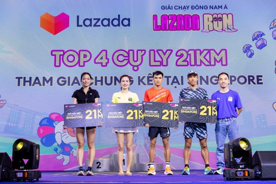 Hơn 9.000 người tham gia giải chạy Lazada Run Việt Nam - Ảnh 2.