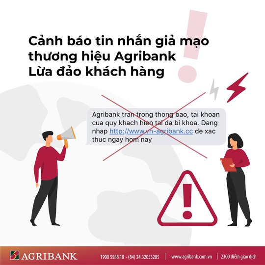 Tuyệt đối cảnh giác trước các hình thức mạo danh ngân hàng để lừa đảo - Ảnh 1.