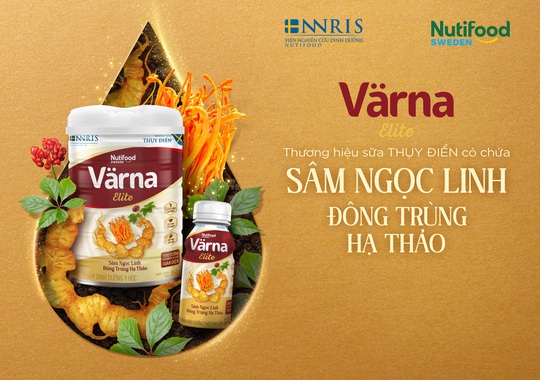 Värna - Nutifood Thụy Điển ra mắt sản phẩm sữa cao cấp Värna Elite - Ảnh 1.