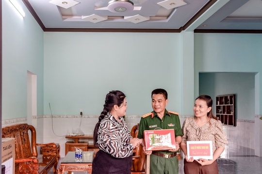 Vedan Việt Nam hỗ trợ sửa chữa nhà cho quân nhân bị thương khi làm nhiệm vụ - Ảnh 1.