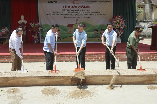 Him Lam Land tài trợ 500 triệu đồng xây dựng nhà bán trú cho học sinh vùng cao tại Xín Mần, Hà Giang - Ảnh 1.