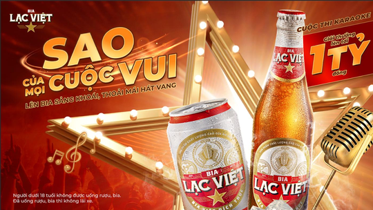 Cơ hội toả sáng cho những người yêu thích ca hát cùng thương hiệu Bia Lạc Việt - Ảnh 1.