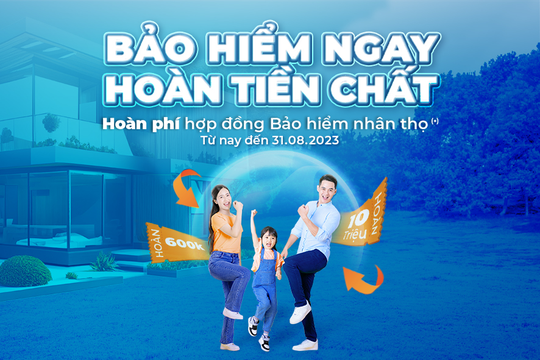 Sacombank ưu đãi hoàn tiền dành cho khách hàng tham gia bảo hiểm nhân thọ - Ảnh 1.