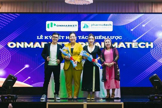 Hơn 1500 sản phẩm của Pharmatech Việt Nam sẽ có mặt tại các cửa hàng của Onmarket - Ảnh 2.