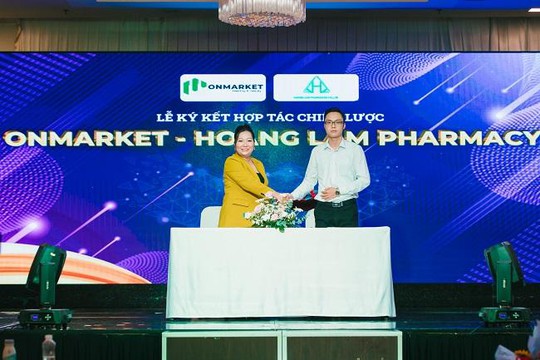 On market trở thành nhà phân phối của công ty dược phẩm Hoàng Lâm - Ảnh 3.