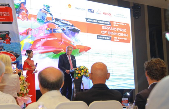 Công bố sự kiện Đua thuyền máy nhà nghề quốc tế Grand Prix of Binh Dinh 2024 - Ảnh 2.