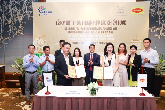 Nestlé Việt Nam hợp tác cùng thúc đẩy du lịch ẩm thực - Ảnh 1.