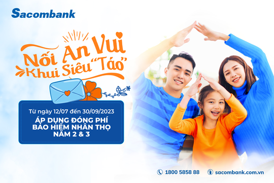 Nối An Vui - Khui Siêu Táo” tại Sacombank - Ảnh 1.