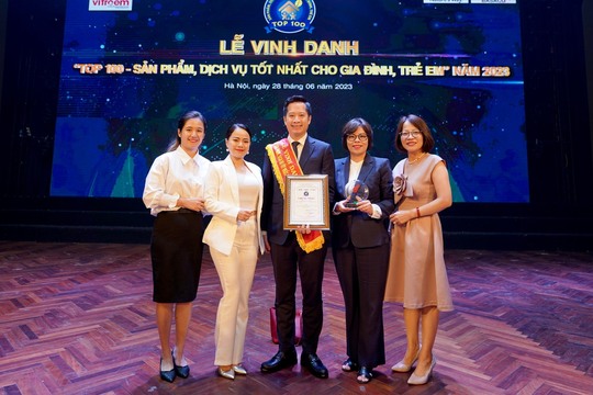 Generali Việt Nam được vinh danh Top 100 sản phẩm dịch vụ tốt nhất cho gia đình và trẻ em - Ảnh 1.