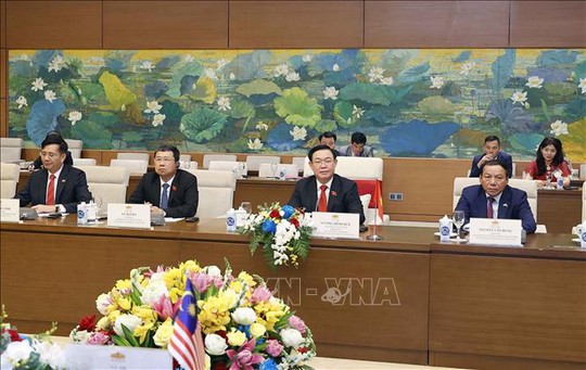 Chủ tịch Quốc hội Vương Đình Huệ hội kiến Thủ tướng Malaysia - Ảnh 6.