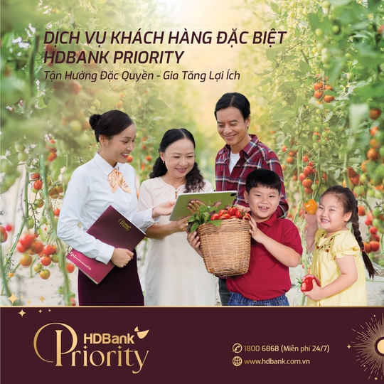 Khách hàng HDBank Priority được chăm sóc đặc biệt ra sao? - Ảnh 2.