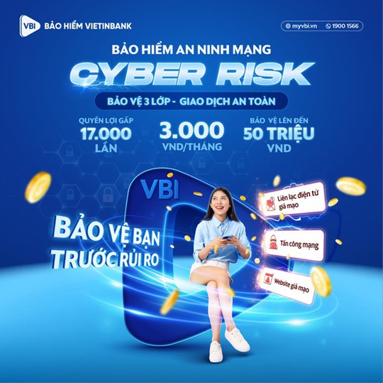 Bảo hiểm Cyber Risk - Bảo vệ 3 lớp, giao dịch an toàn - Ảnh 1. Bảo hiểm Cyber Risk - Bảo vệ 3 lớp, giao dịch an toàn - Ảnh 1.
