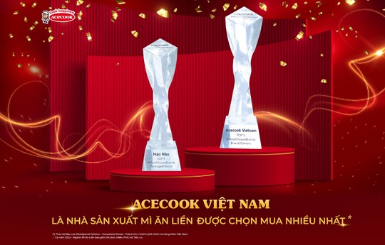 Acecook Việt Nam và Hảo Hảo tiếp tục được vinh danh là thương hiệu được chọn mua nhiều nhất - Ảnh 1.