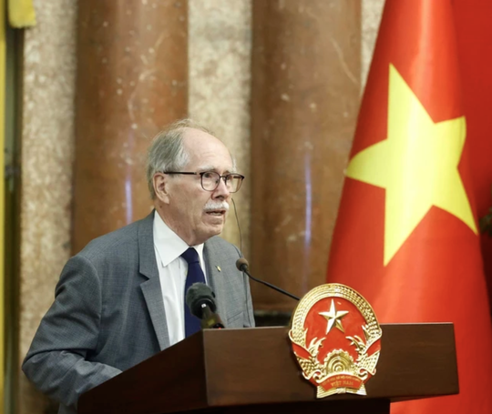 Chủ tịch nước Võ Văn Thưởng gặp các nhà khoa học quốc tế và Việt Nam - Ảnh 6.