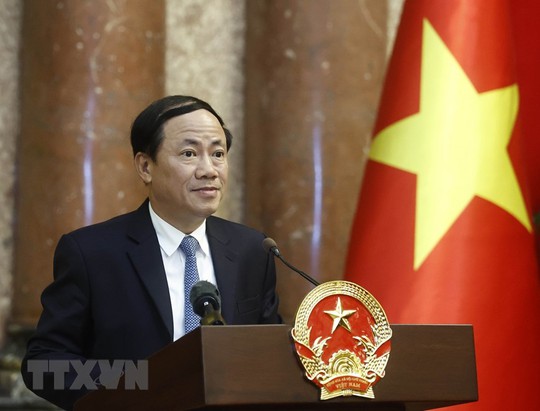 Chủ tịch nước Võ Văn Thưởng gặp các nhà khoa học quốc tế và Việt Nam - Ảnh 11.