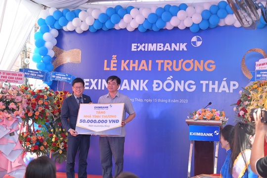 Eximbank mở rộng mạng lưới tại tỉnh Đồng Tháp và Bạc Liêu - Ảnh 2.