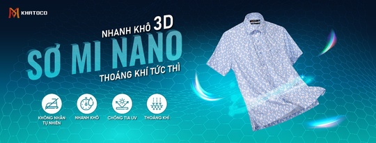 Sơ mi Nano – chất liệu vượt trội cho quý ông công sở - Ảnh 1.