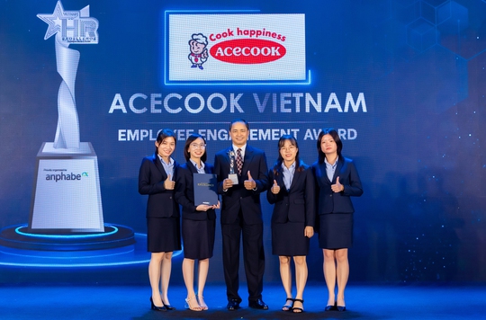 Acecook Việt Nam vinh dự nhận giải thưởng HR Excellence 2023 - Ảnh 1.
