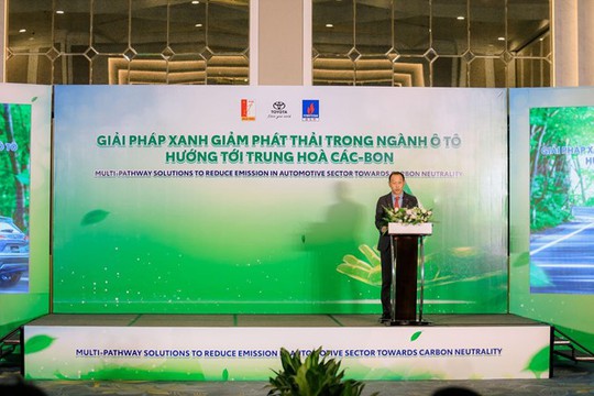 Toyota Việt Nam khẳng định nỗ lực giảm phát thải CO2 - Ảnh 1.
