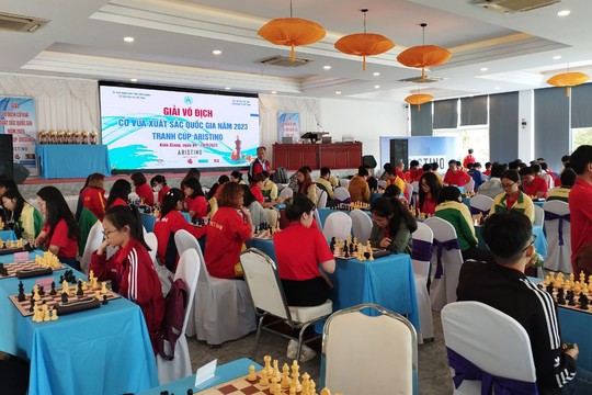 Lê Tuấn Minh giành hat-trick HCV Giải Cờ vua xuất sắc quốc gia - Ảnh 1.