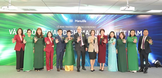 Manulife Việt Nam khai trương Văn phòng giao dịch mới tại Lancaster Hà Nội - Ảnh 1.