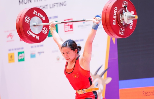 Cử tạ quyết tranh huy chương ASIAD - Ảnh 2.