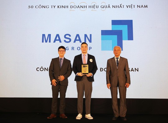 Top 50 Công ty kinh doanh hiệu quả nhất Việt Nam 2023: Masan nhận “cú đúp” giải thưởng - Ảnh 2.