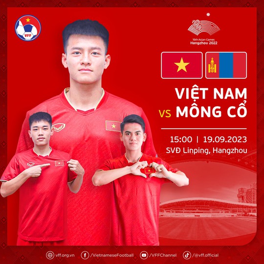 Sao trẻ HAGL lập cú đúp, tuyển Olympic Việt Nam thắng đậm Mông Cổ - Ảnh 1.