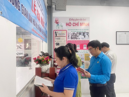 Doanh nghiệp đầu tiên tại Hóc Môn ra mắt Không gian Văn hóa Hồ Chí Minh - Chủ tịch Tôn Đức Thắng - Ảnh 1.