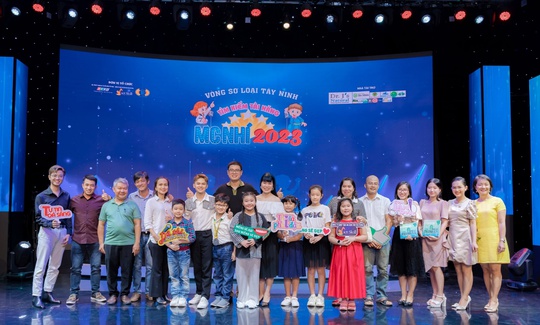 Chương trình “Tìm kiếm Tài năng MC Nhí 2023” khởi động tại Tây Ninh - Ảnh 1.