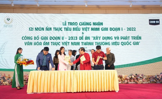 CHIN-SU đồng hành cùng Hiệp Hội Văn Hóa Ẩm Thực Việt Nam đưa văn hóa ẩm thực Việt Nam thành thương hiệu quốc gia - Ảnh 4.