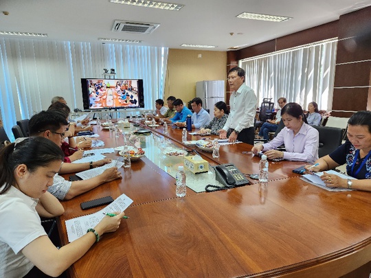 HĐND huyện Bình Chánh: Kiểm tra công tác bảo vệ môi trường tại VWS - Ảnh 2.