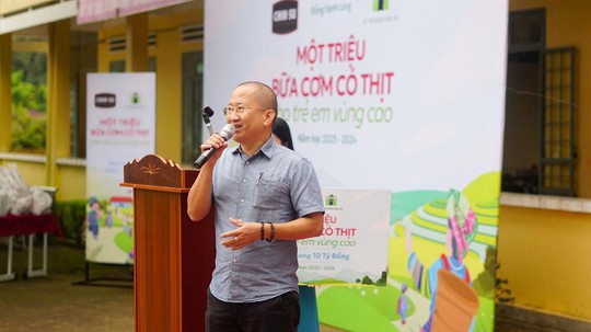 CHIN-SU tài trợ “Một triệu bữa cơm có thịt” cho trẻ vùng cao - Ảnh 4.