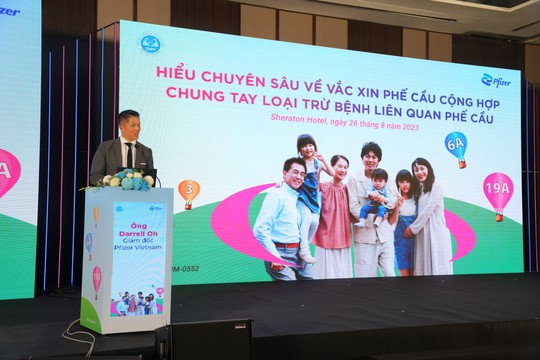 Pfizer Việt Nam đồng hành chuỗi hội nghị khoa học về vắc xin phế cầu cộng hợp - Ảnh 1.