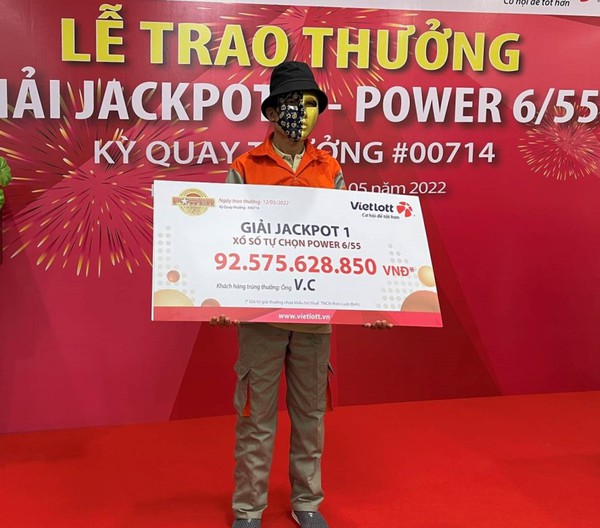 Một người ở Đà Nẵng trúng thưởng Vietlott hơn 92,5 tỉ đồng - Báo Người lao động