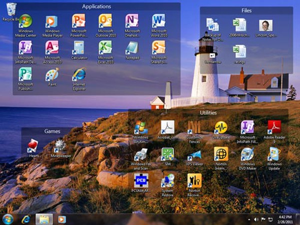 Trang trí làm đẹp màn hình Windows Desktop với 5 phần mềm sau