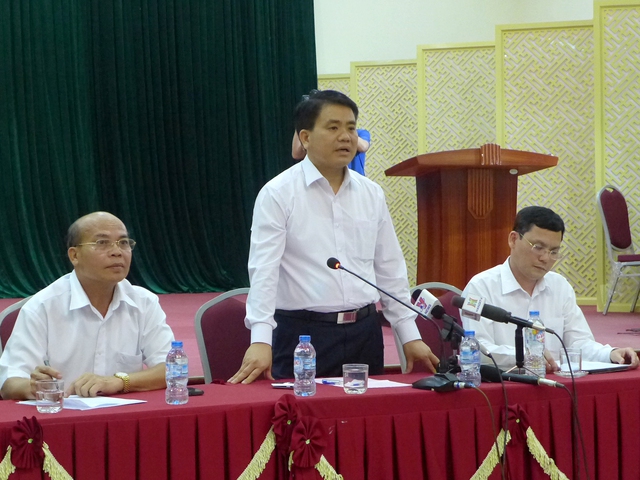 Chủ tịch Nguyễn Đức Chung cam kết không có hành động ở Đồng Tâm