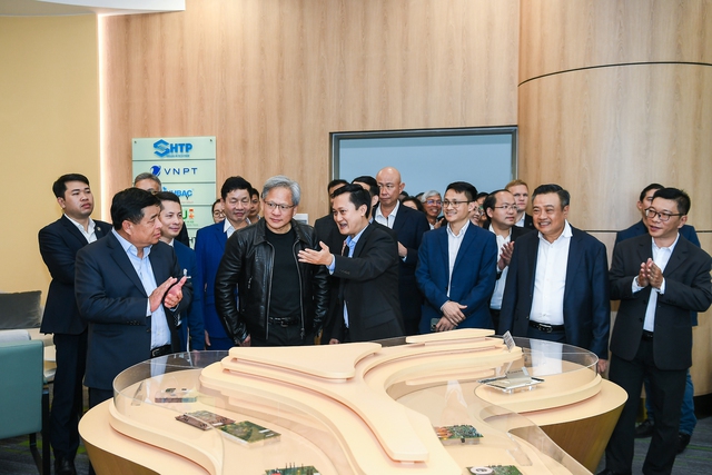 Chủ tịch Tập đoàn NVIDIA: Cam kết để Việt Nam trở thành quê hương thứ hai- Ảnh 6.