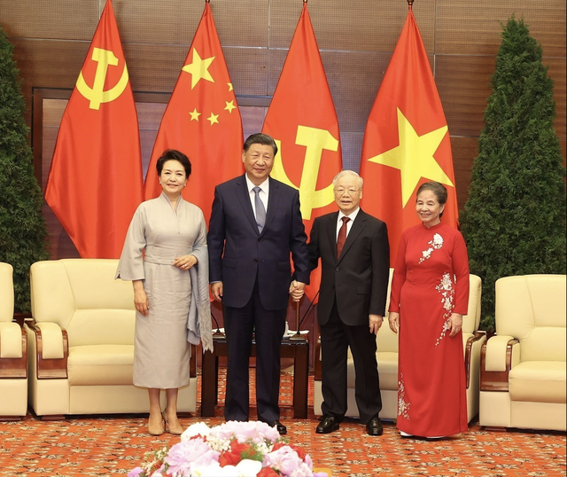 Tổng Bí thư, Chủ tịch Trung Quốc Tập Cận Bình kết thúc chuyến thăm Việt Nam- Ảnh 1.