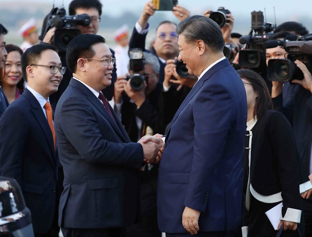 Tổng Bí thư, Chủ tịch Trung Quốc Tập Cận Bình kết thúc chuyến thăm Việt Nam- Ảnh 4.